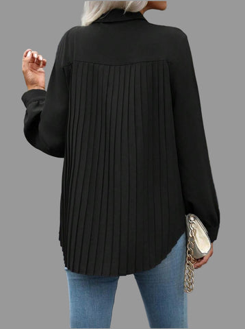 CAMISA AMPLIA CON TRASERO PLISADO 8 CLRS