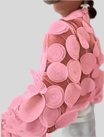 CAMISA DE ORGANZA CÍRCULOS 6 CLRS