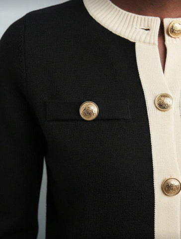 CHAQUETA PUNTO CORTA BORDE 4 CLRS