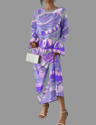 KAFTAN LARGO ESTAMPADO 2 CLRS