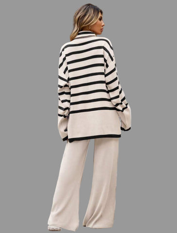 CONJUNTO DE PUNTO JERSEY RAYAS 12 CLRS