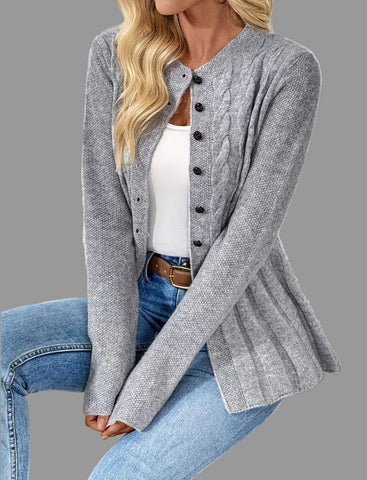 CHAQUETA DE PUNTO ENTALLADA 7 CLRS