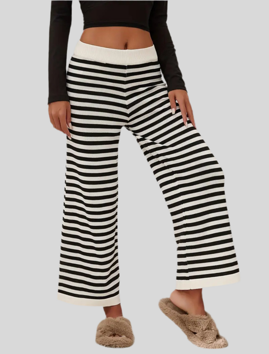 PANTALÓN DE RAYAS ESTILO MARINERO 4 CLRS