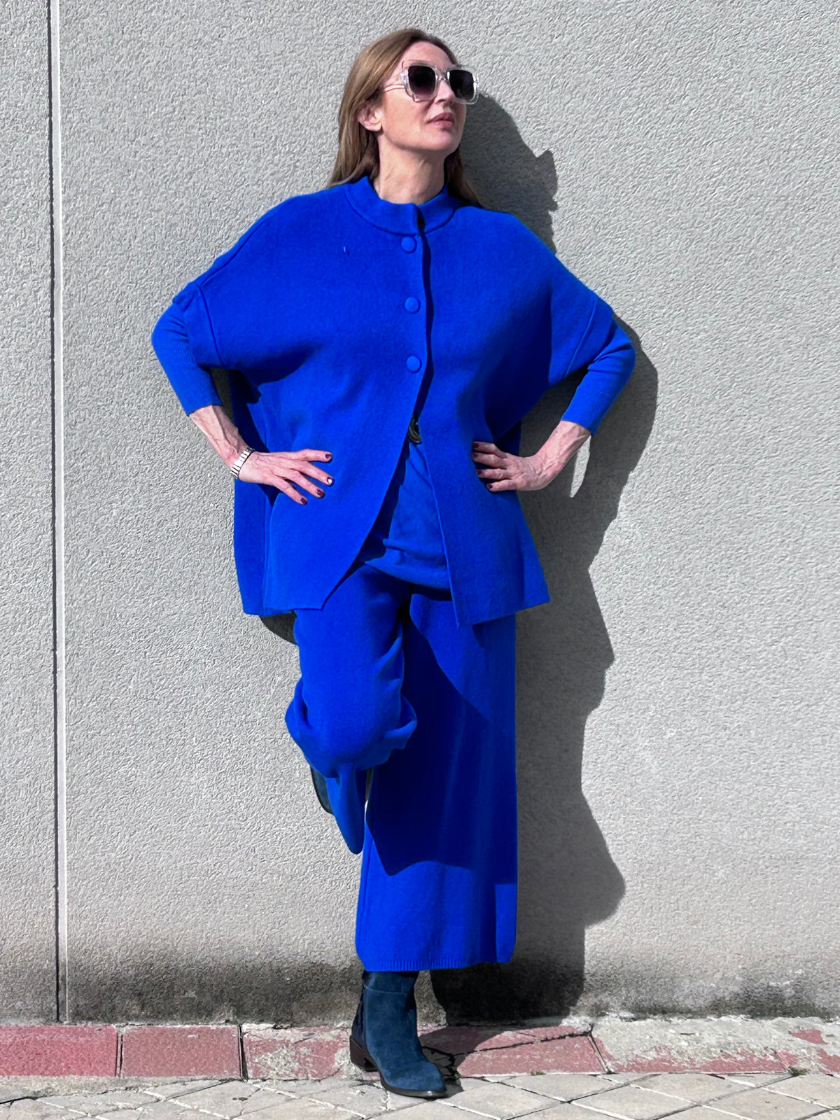 Two-piece knitted set