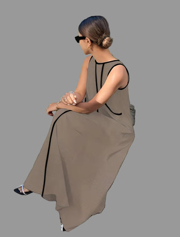 VESTIDO LARGO VERANO PIPIN LINE 7 CLRS