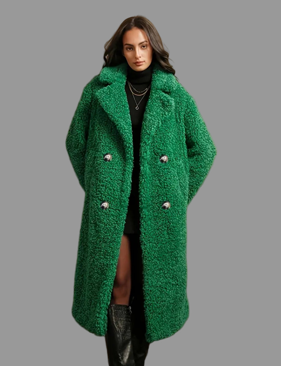 ABRIGO DE PELO RIZADO ECOLÓGICO 5 CLRS