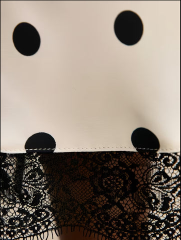 FALDA SIRENA LENCERA LUNARES 2 CLRS