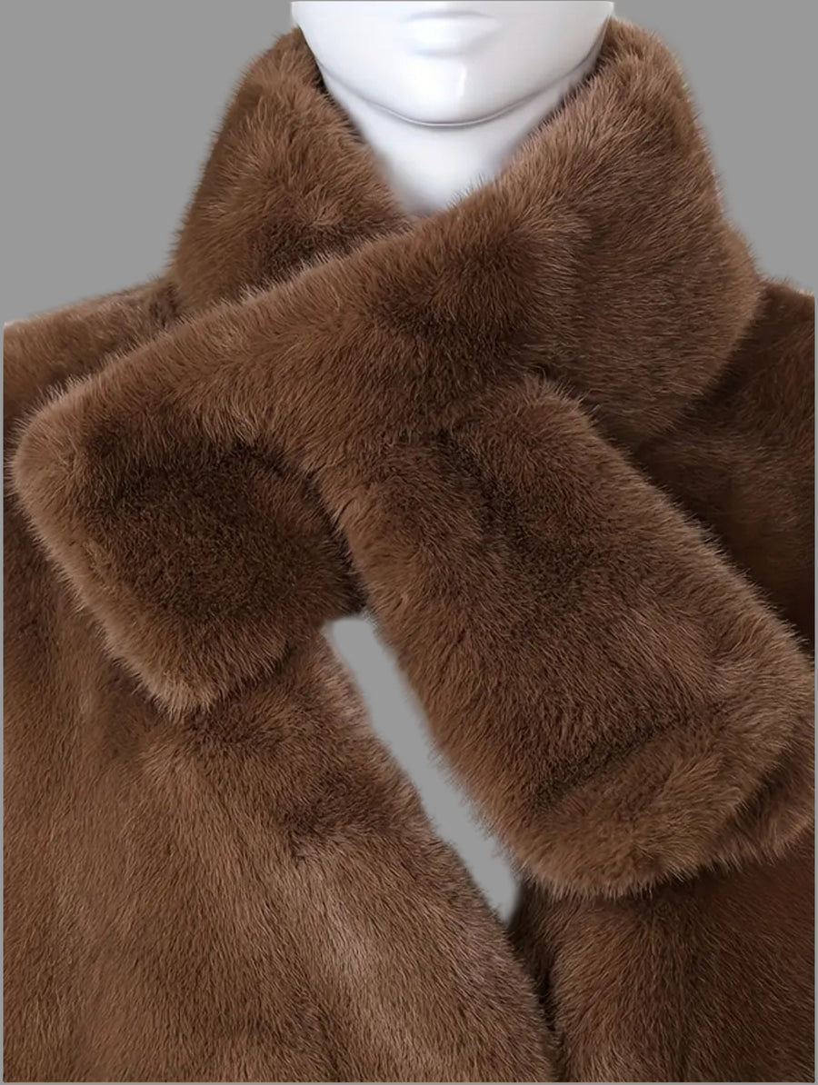 ABRIGO DE PELO ECOLÓGICO VISÓN 1 CLR