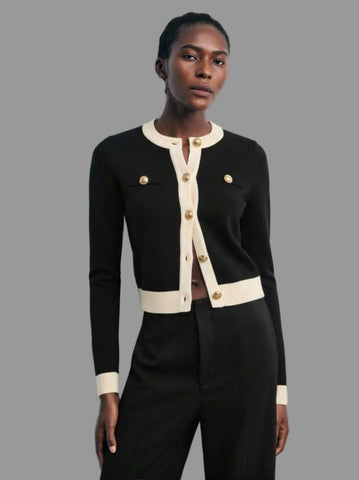 CHAQUETA PUNTO CORTA BORDE 4 CLRS