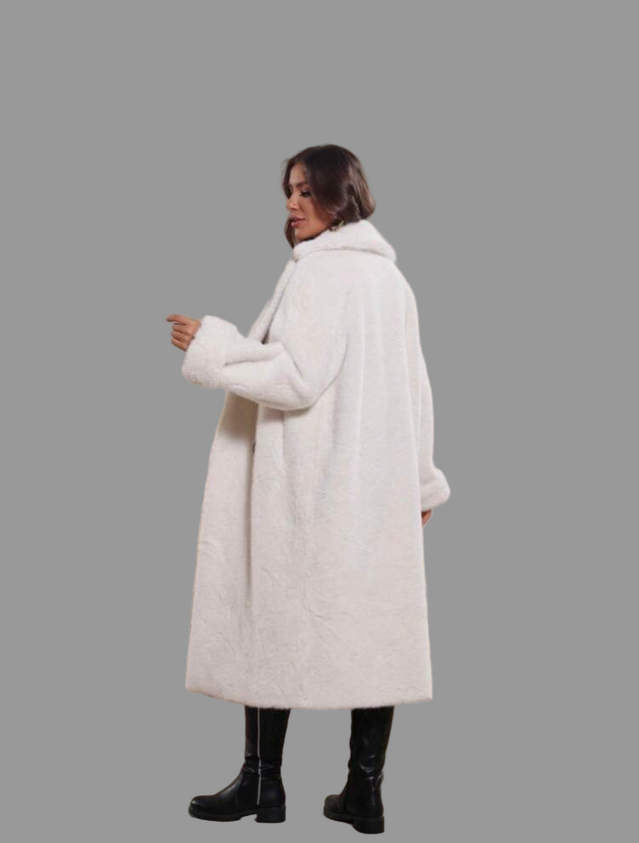 ABRIGO PIEL ECO TACTO VI SON DESPINZADO