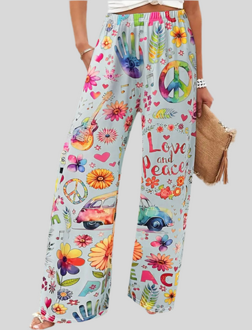 PANTALÓN ESTAMPADO DE VERANO 3 CLRS