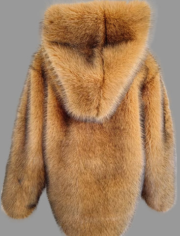 CAZADORA ECO PIEL FAUX FUR ZORRO