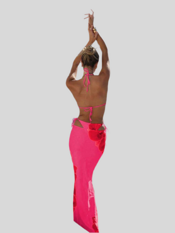 CONJUNTO DE BIKINI Y FALDA LYCRA 5 CLRS