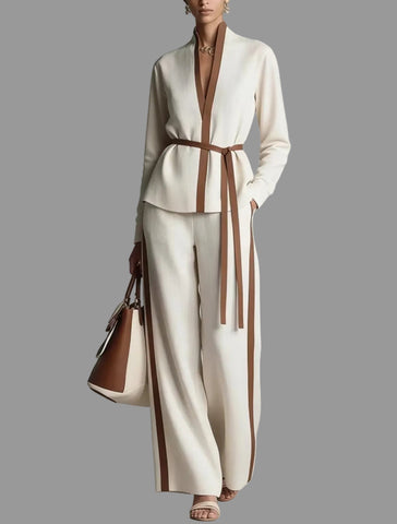 CONJUNTO DE PANTALÓN CON CINTURÓN 4 CLRS