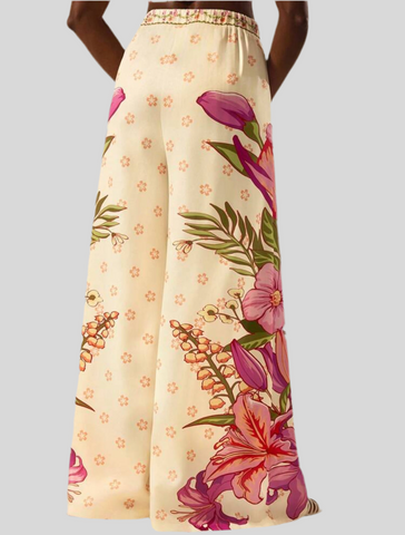 PANTALÓN ESTAMPADO AMPLIO 5 CLRS