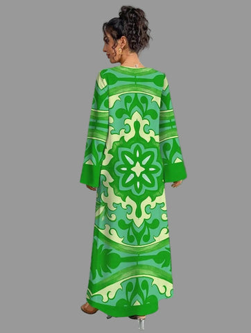 KAFTAN ESTAMPADO LARGP 2 CLRS