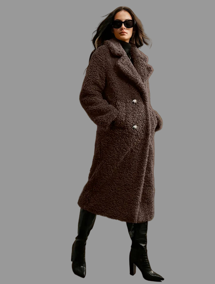 ABRIGO DE PELO RIZADO ECOLÓGICO 5 CLRS