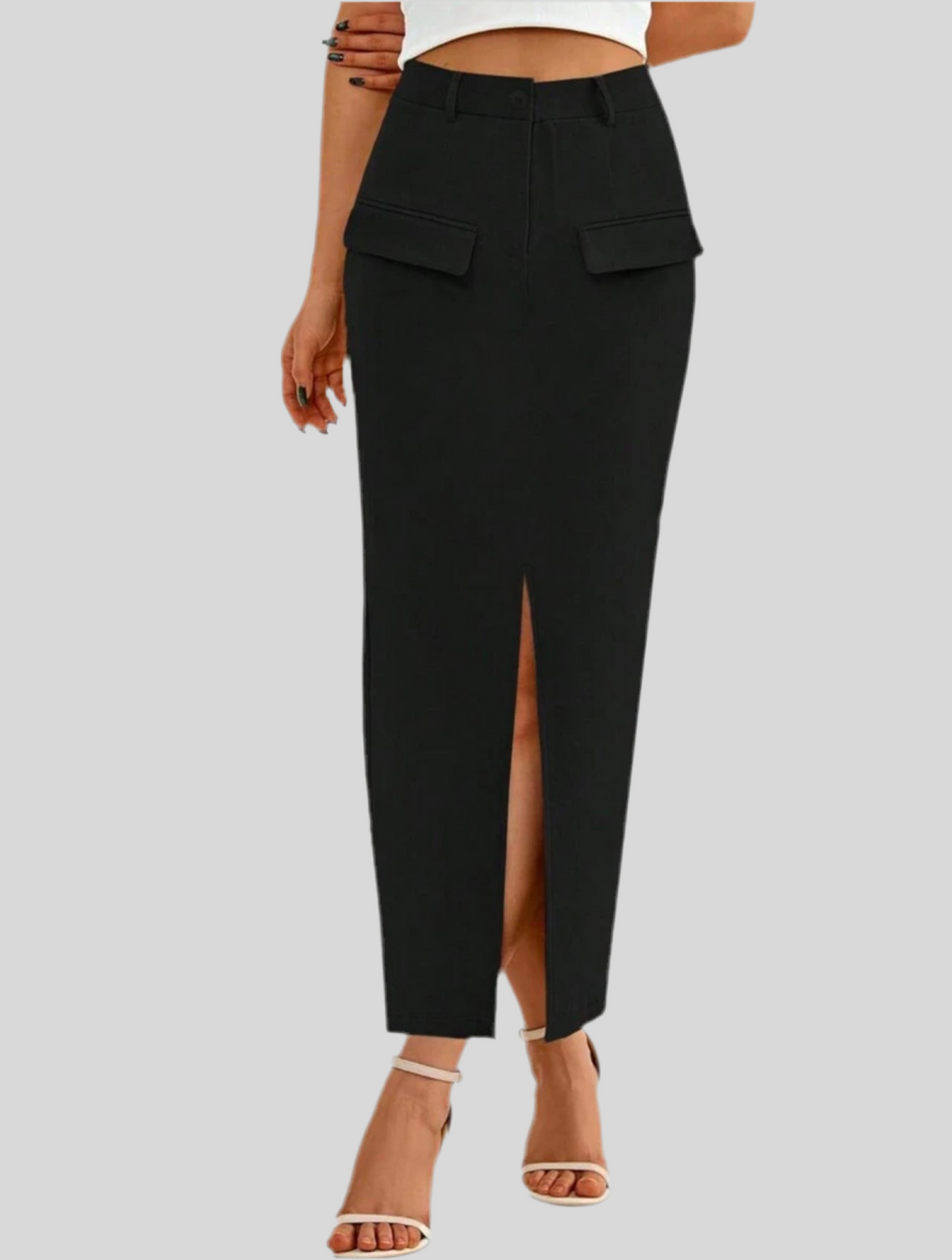 STRAIGHT EXECUTIVE SKIRT 4 CLRS