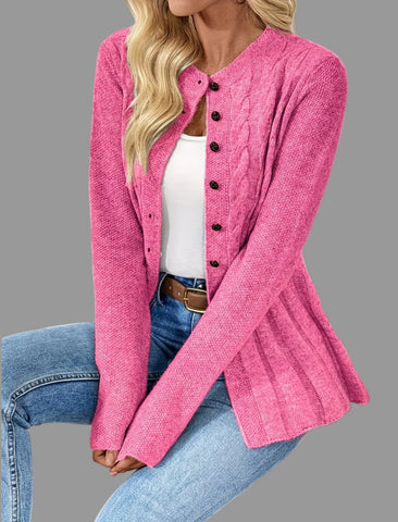 CHAQUETA DE PUNTO ENTALLADA 7 CLRS