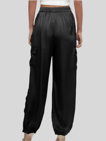 PANTALÓN CARGO SATÉN 7 CLRS