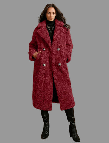 ABRIGO DE PELO RIZADO ECOLÓGICO 5 CLRS