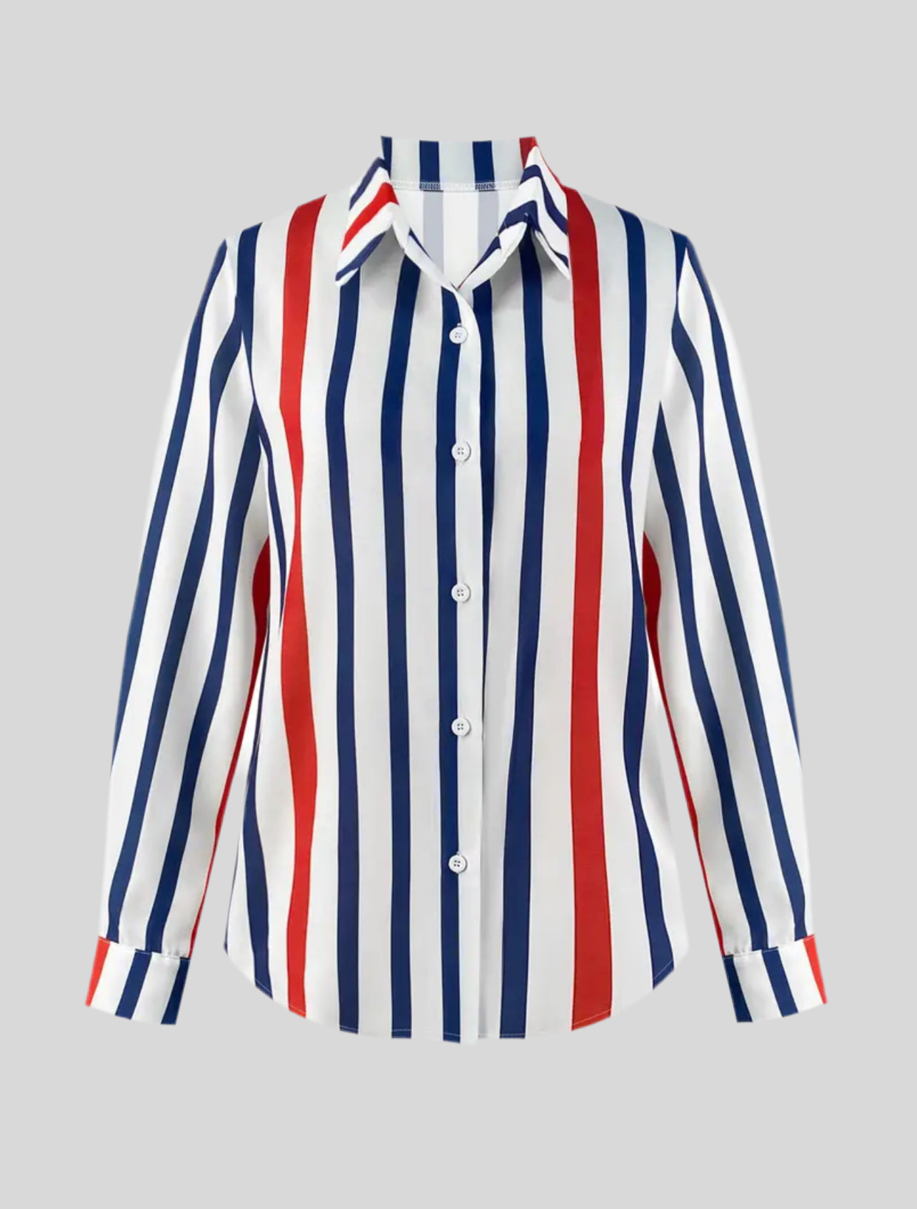CAMISA CLÁSICA DE RAYAS MANGA LARGA
