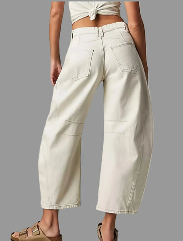 PANTALÓN BALLOON TEJIDO CANVAS