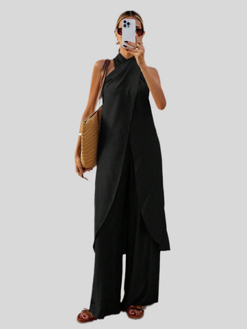 CONJUNTO TOP LARGO CON LAZO 6 CLRS