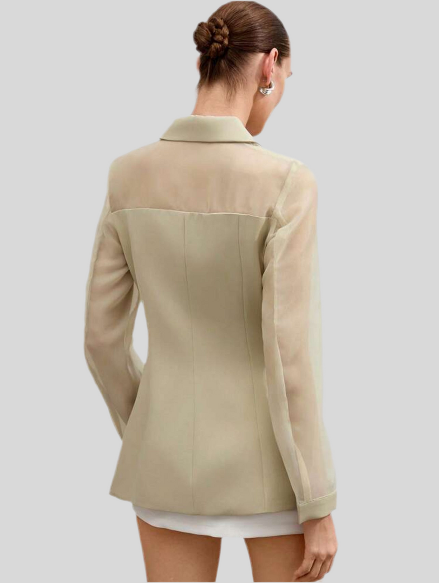 CHAQUETA CON TRANSPARENCIA 3 CLRS