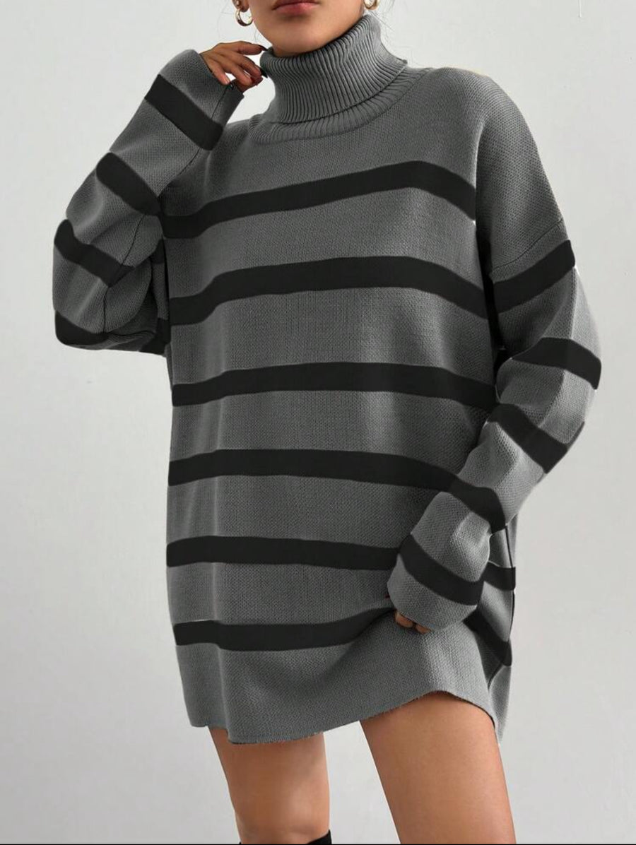 OVERSIZED HIGH NECK SWEATER 11 COLORS