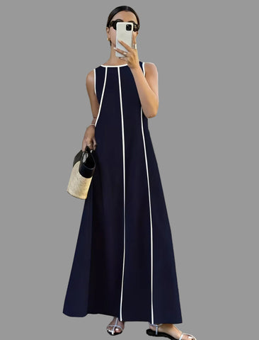 VESTIDO LARGO VERANO PIPIN LINE 7 CLRS