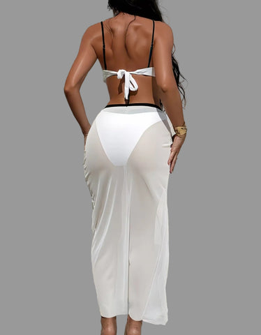 BIKINI CON PAREO LARGO 2 CLRS