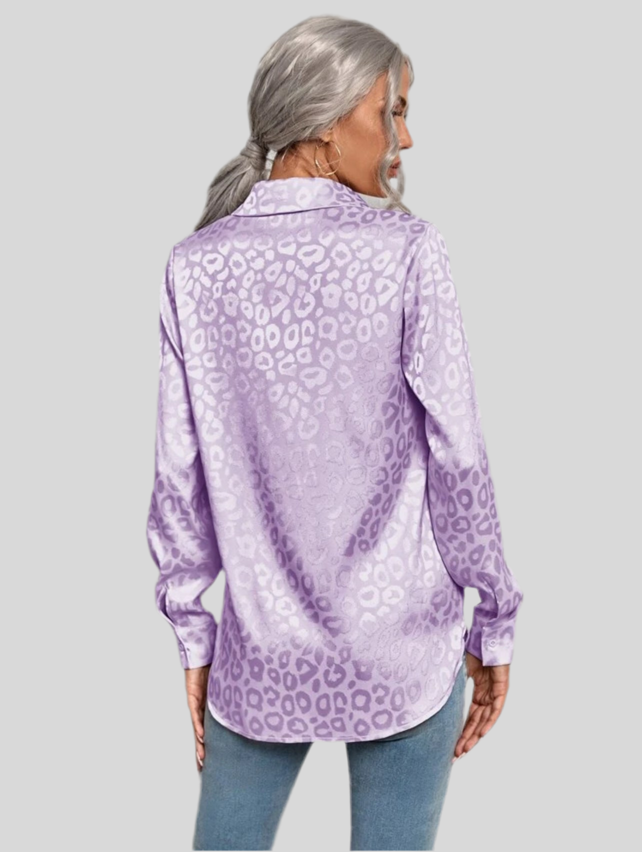 CAMISA SATÉN RELIEVE A PRINT 11 CLRS