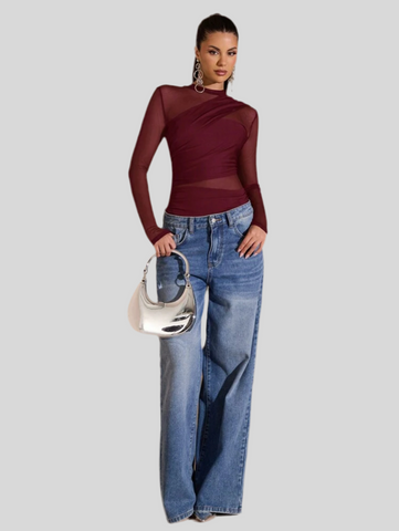 BODY SEMI TRANSPARENTE  5 CLRS