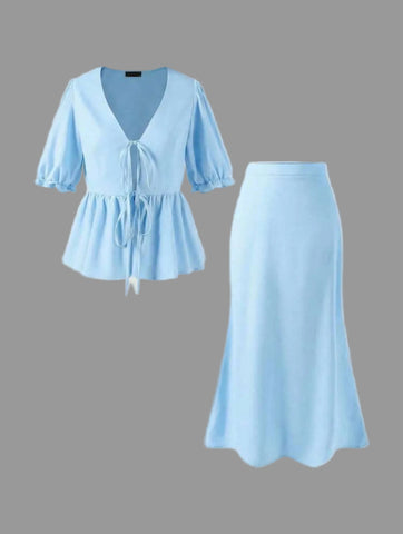 CONJUNTO DE FALDA SIRENA 4 CLRS