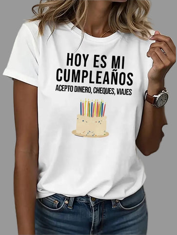 CAMISETA MANGA CORTA CUMPLEAÑOS 7 CLRS