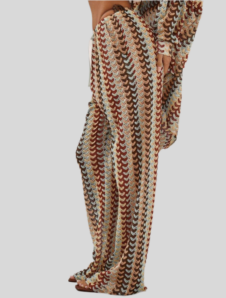 CONJUNTO DE CAMISA Y PANTALÓN AMPLIO