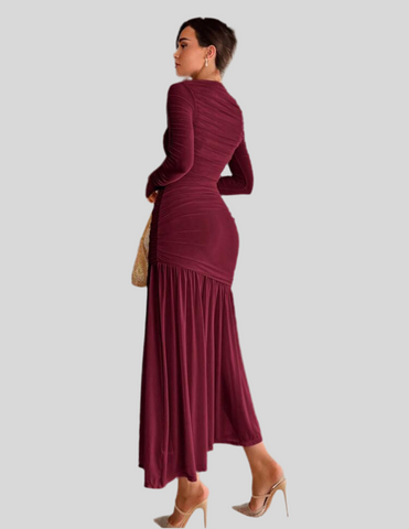 VESTIDO DE TUL DRAPEDO 19 CLRS