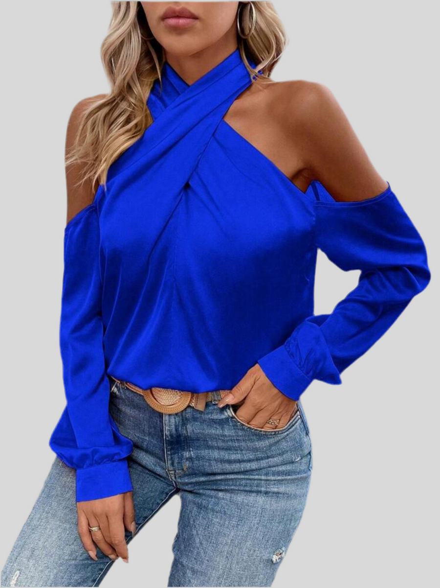 CAMISA DE HOMBROS ABIERTOS 5 CLRS