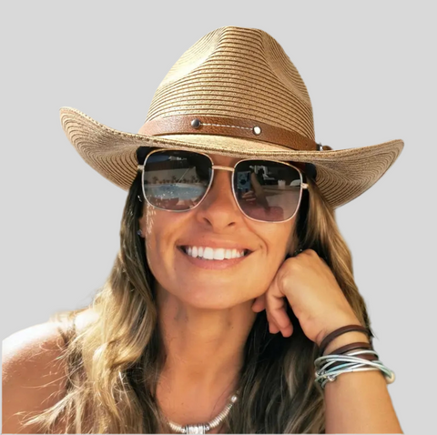 SOMBRERO COWBOY DE VERANO 2 CLRS