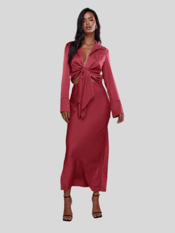 CONJUNTO DE CAMISA Y FALDA ZÍNGARA 5 CLRS
