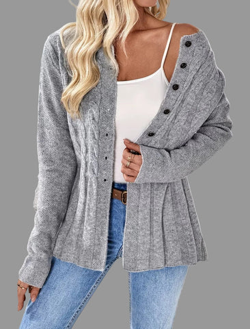 CHAQUETA DE PUNTO ENTALLADA 7 CLRS