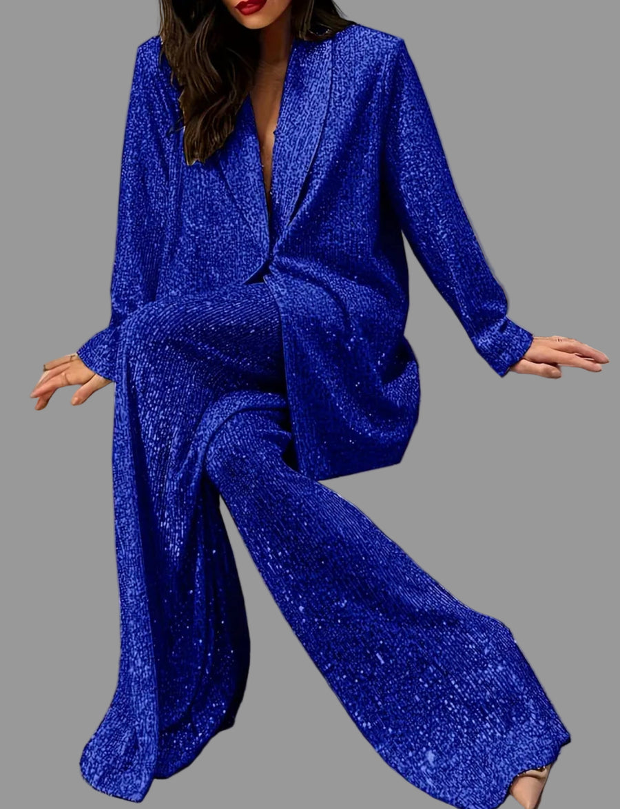 CONJUNTO DE PANTALÓN OVRSIZED LENTEJUELAS 5 CLRS