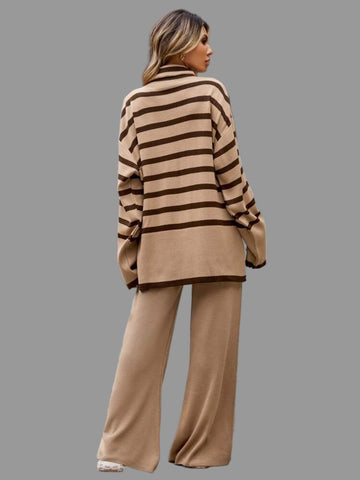 CONJUNTO DE PUNTO JERSEY RAYAS 12 CLRS