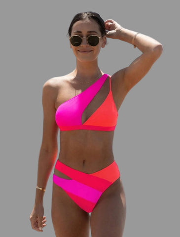 BIKINI ASIMÉTRICO BANDAS 2 CLRS