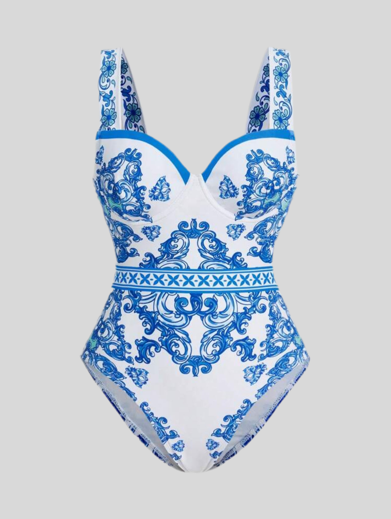 CONJUNTO TRAJE DE BAÑO Y PAREO 3 CLRS