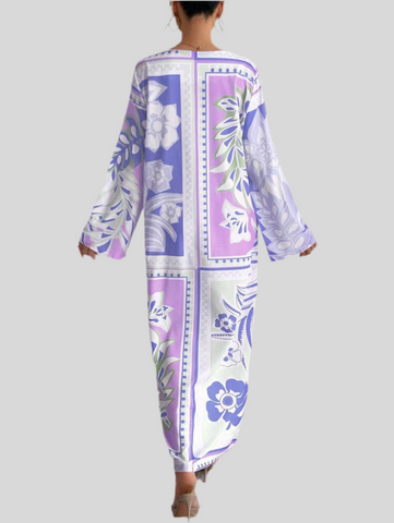 KAFTAN AMPLIO ESTAMPADO 2 CLRS