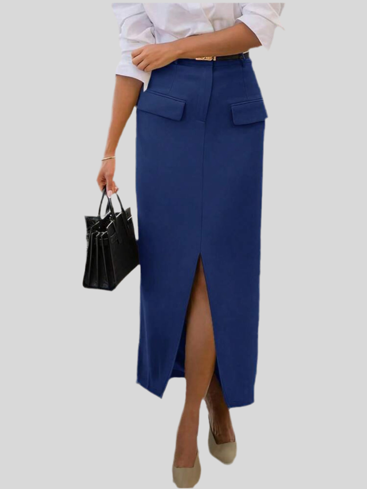 STRAIGHT EXECUTIVE SKIRT 4 CLRS