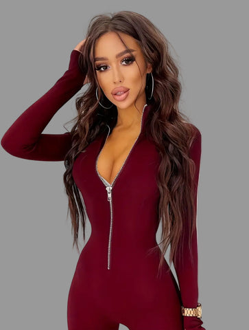 MONO DE SPANDEX CON CREMALLERA 4 CLRS