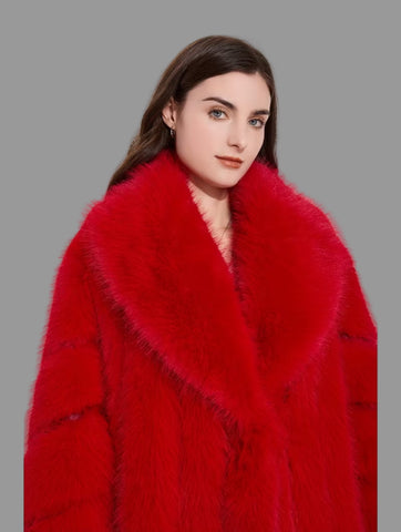 ABRIGO DE FAUX FUR ZORRO 3 CLRS